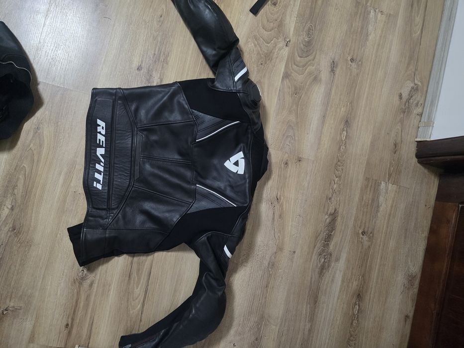 Combinezon Moto REV'IT! Beta 2-piece suit Black - White