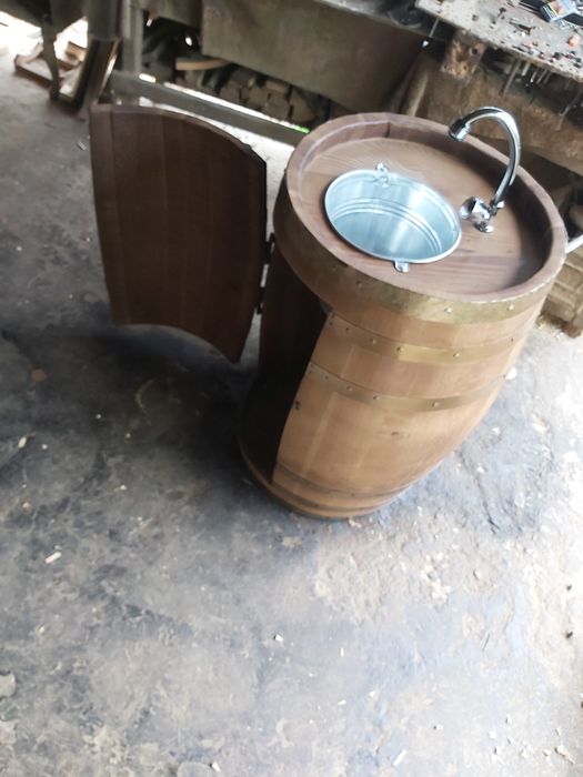 chiuveta  butoi stejar