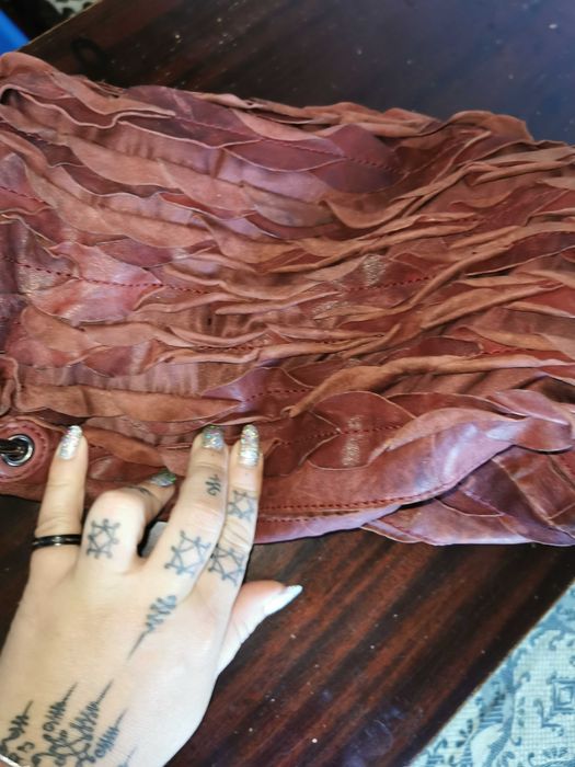 Geanta din piele naturala