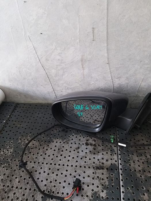 Oglinda electrica stanga vw golf 6 5k scurt 5k0857933b