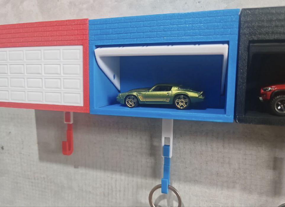 Mini garaj/suport cheie masina