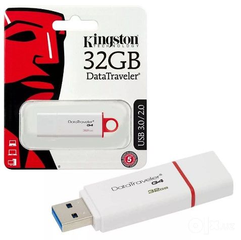 Флешка Kingston DataTraveler G4 32GB (USB 3.0) — Янги / Оригинал

Опис