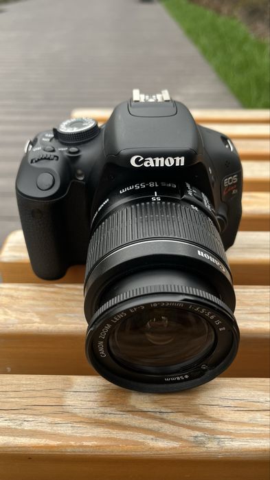 Canon 600d с 2 обьективом