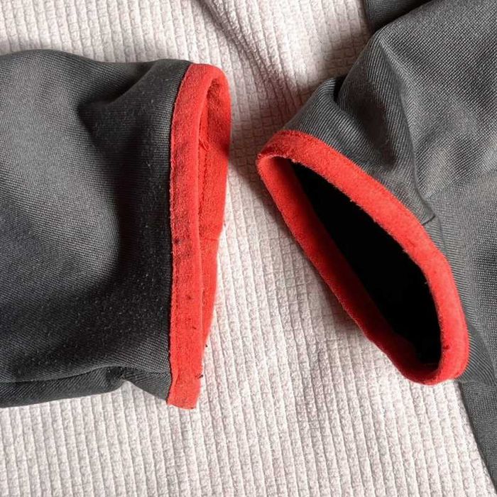 Pulover tip polar Quechua alb-verde marimea XL