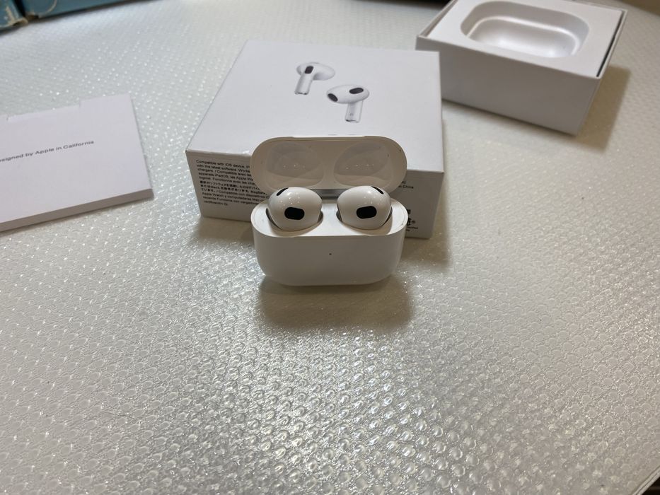 Air pods 3-то поколение - отличен звук и комфорт!