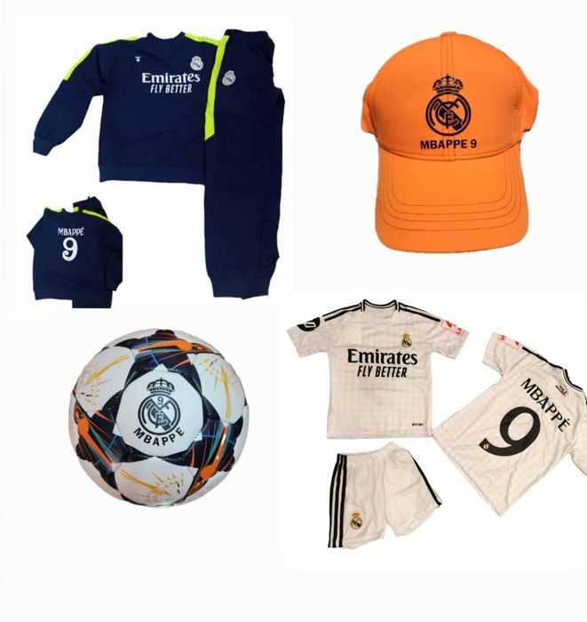 Топка Mbappe Мбапе 9 Реал Мадрид Червена Шампионска лига Промо