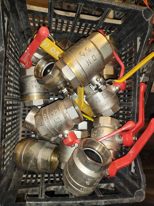 Robineti gaz si apa cu bila dn 50 dn 40