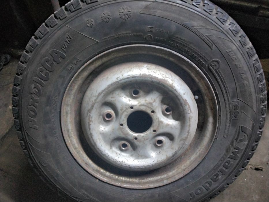 Колесо 195 r14c ford transit 1шт