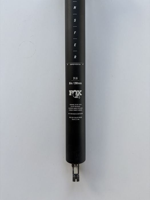 Колче FOX Transfer Performance Elite 200 drop 31.6mm