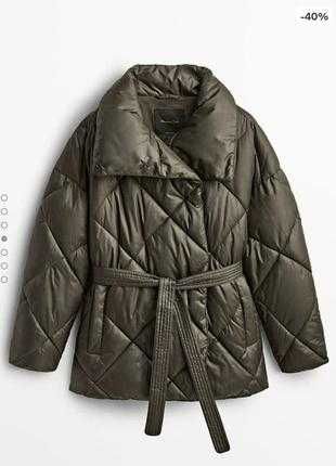 Пуховик massimo dutti