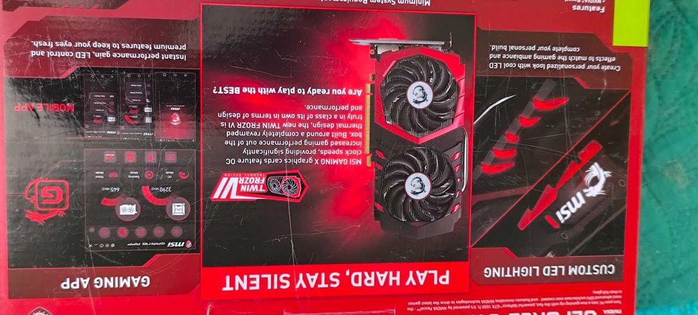 MSI GeForce GTX 1050 Ti Gaming X 4GB