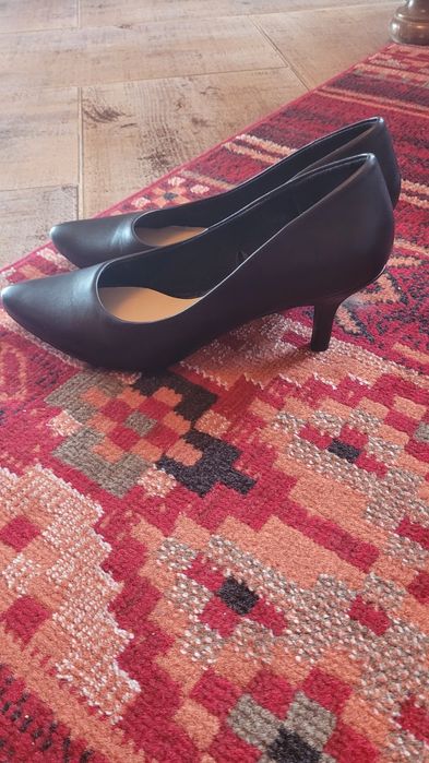 Pantofi stileto piele ecologica