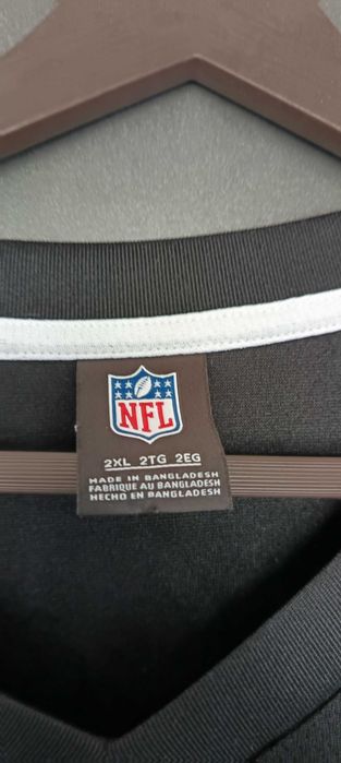 Мъжка NFL Las Vegas Raiders тениска на ръгби отбора Размер 2ХЛ