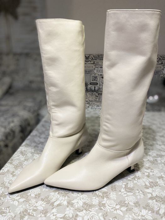 Естествена кожа ботуши