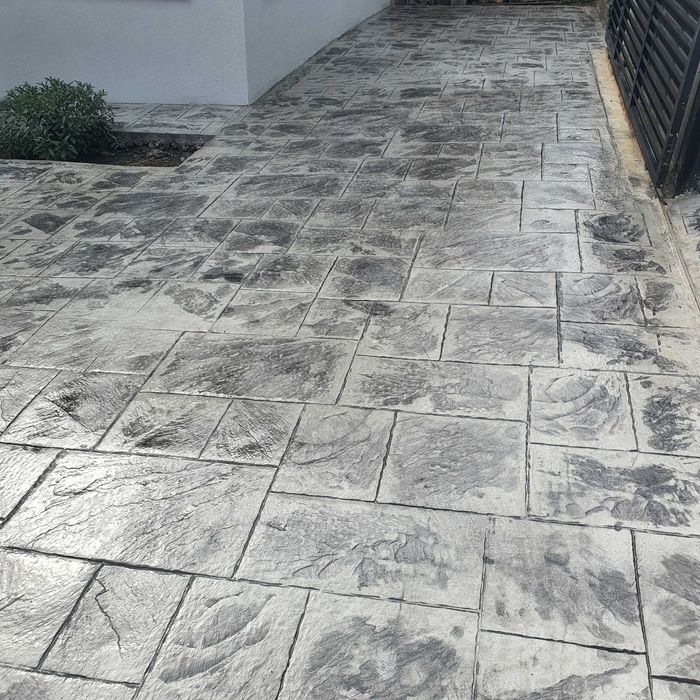 Beton amprentat si elicopterizat