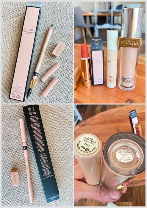 Оригинални! Patrick Ta, Makeuo by Mario, Gucci Prada Tarte, Anastasia, Armani, Natasha DENONA