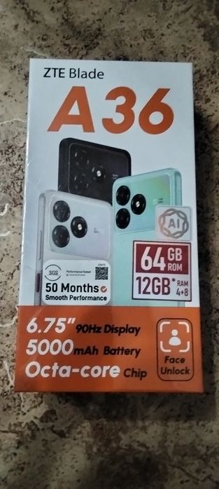 Продам новый телефон ZTE