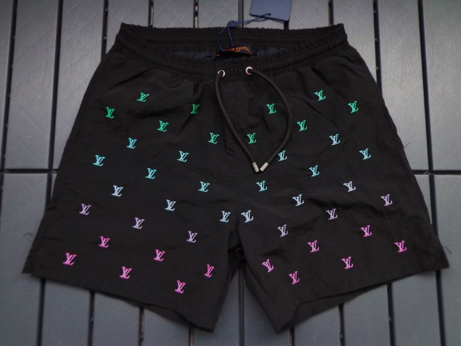 Мъжки плувни шорти Louis Vuitton LV Blason Embroidered Swim shorts