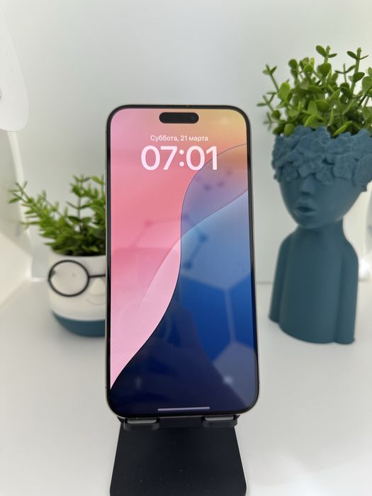 Iphone 15 pro max 256 gb 84% 96829 / Pintel.kz 15/69