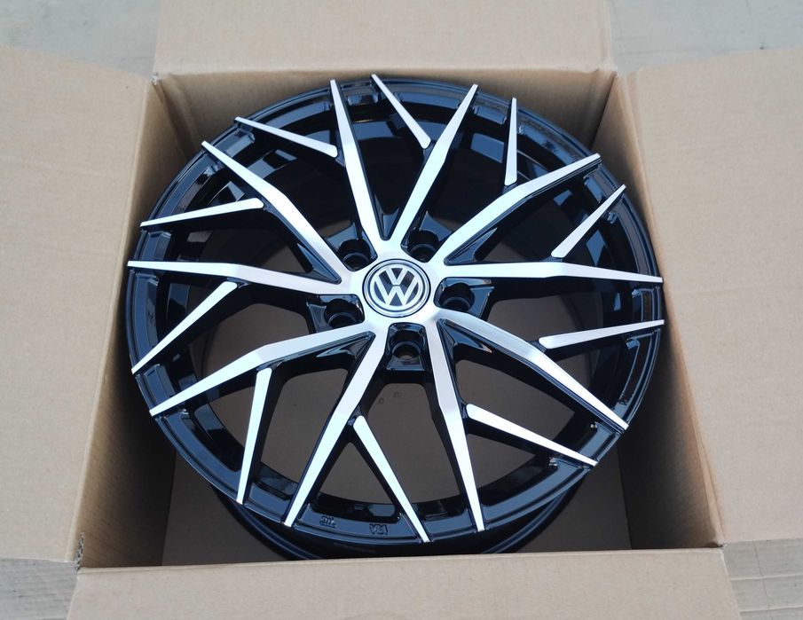 Jante 18 VW Passat Golf 8 7,6,5 Tiguan T-ROC  Touran Sharan Jetta Caddy Arteon CC ID.3  Phaeton Scirocco    Jante Noi cu Factură și Garanție