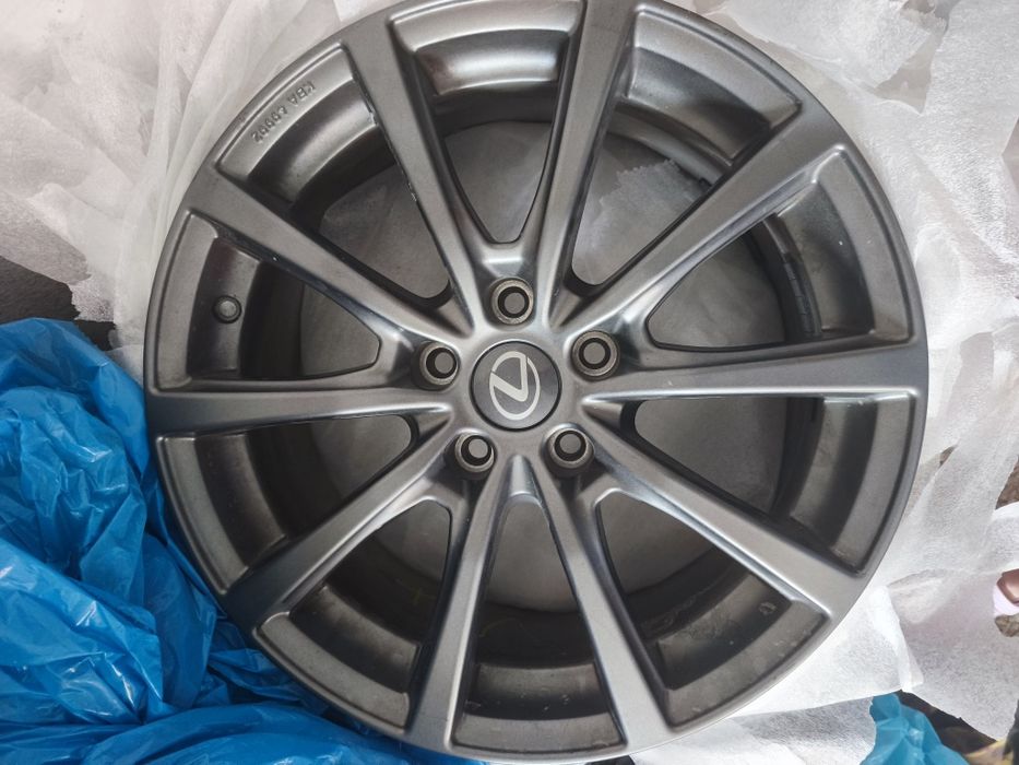 Оригинални алуминиеви джанти Lexus 18" – 5x114.3 – Графит