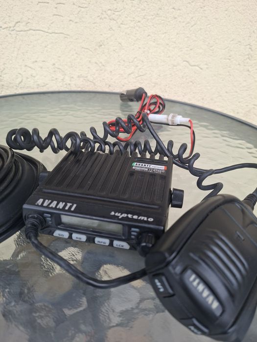 ‼️Statie Radio CB-Auto-Avantti Supremo 4-20 V-AutoSquelch+Antena‼️