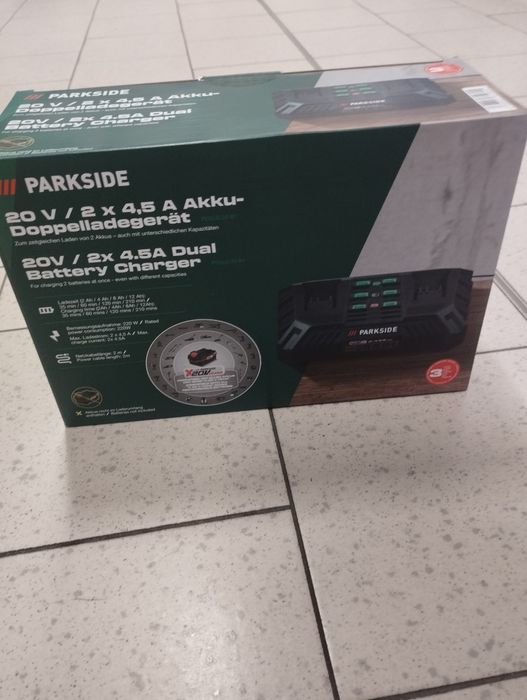 Incarcator rapid dublu Parkside 20V