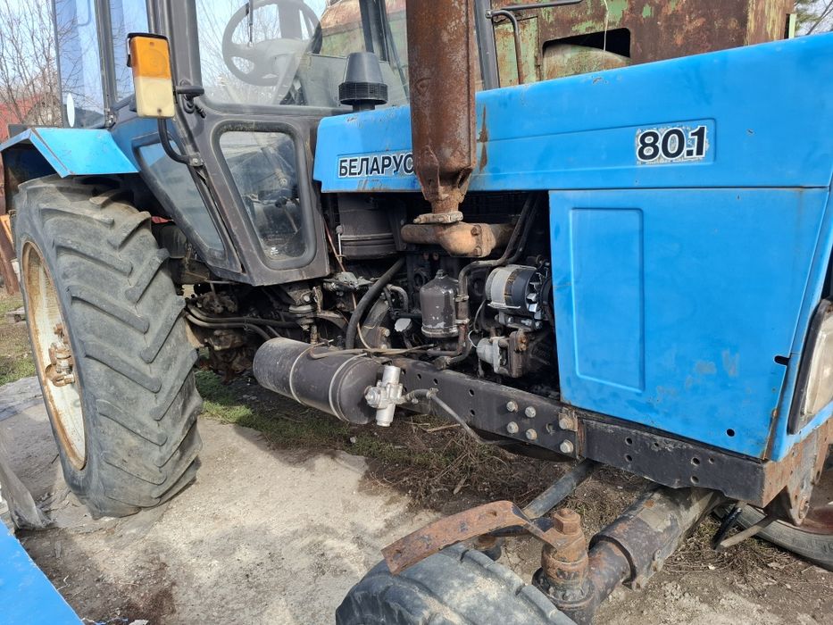 Трактор 80 на ходу
