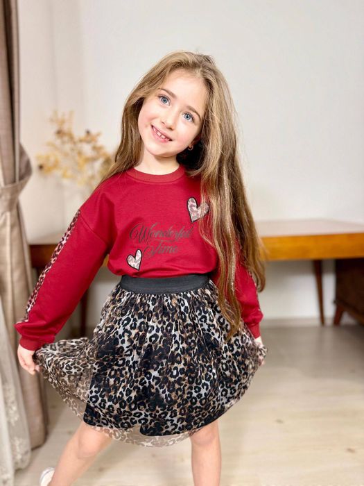 Комплект блуза с пола 3 до 10г