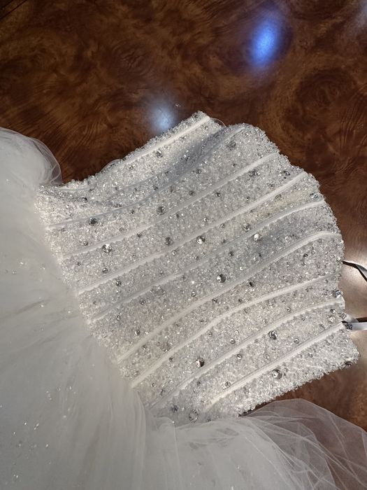 Свадебное итальянское платье