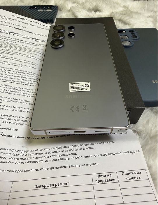 1 TB УНИКАТ Samsung S25 Ultra 1TB SilverBlue 24м. ГАРАНЦИЯ ПОДАРЪЦИ