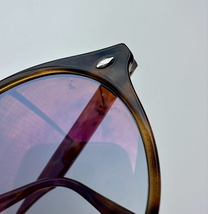 Ray Ban RB2180 710/X0 Vintage STYLE/сини огледални лещи/хавана –оригинал