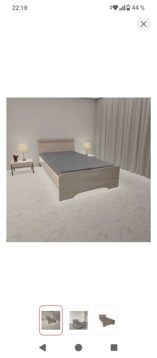 Продам кровать с матрасом