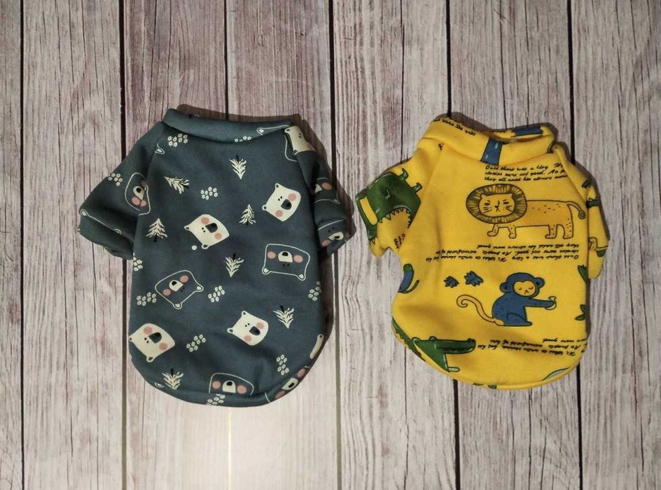 Толстовки для щенков 2 штуки