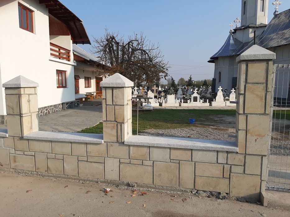 Piatra naturala gard,pavaj