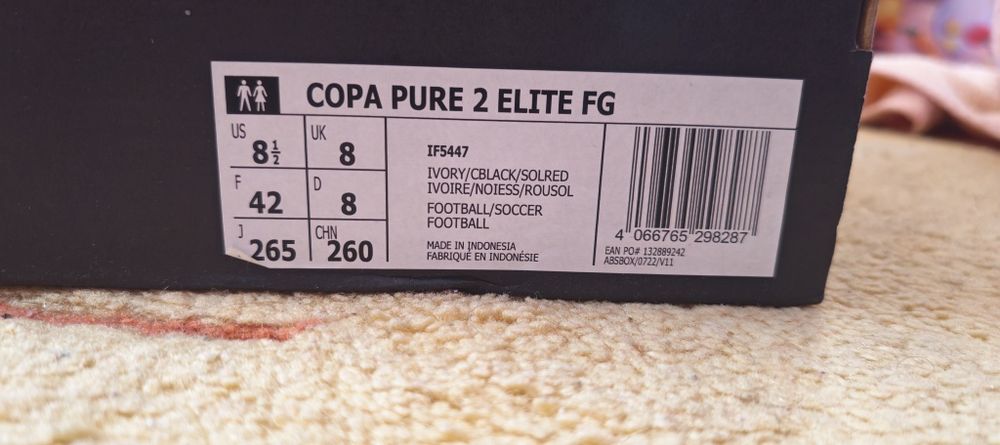 Adidas Copa Pure 2 Elite FG 42