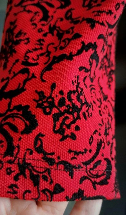 Rochie groasa, ideala pentru masa de craciun