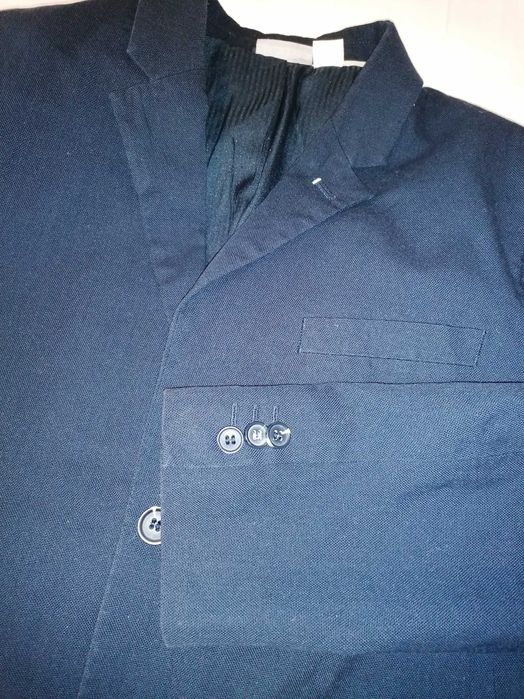 Sacou băieți 11 ani Bleumarin