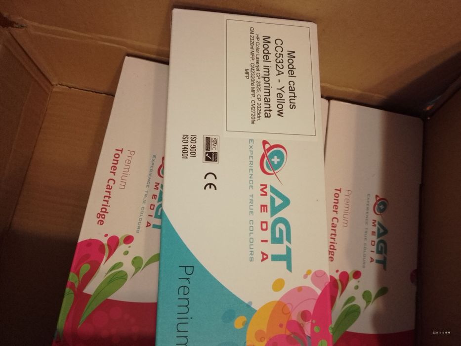 Cartușe goale pentru imprimanta