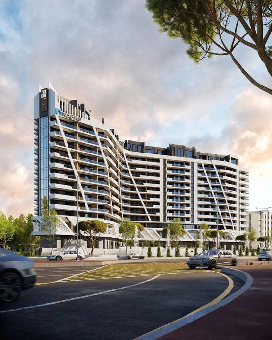 Срочно продается квартира коробка 119 кв.м в ЖК Nafas Sebzor