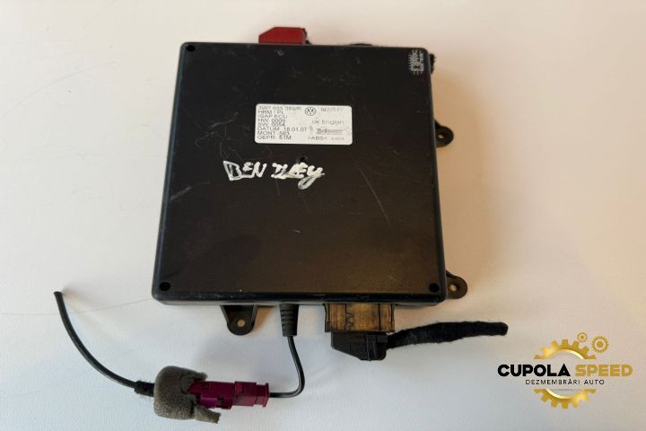 Modul telefon 3w7035385r Bentley Continental 3 [facelift] [2008 - 201