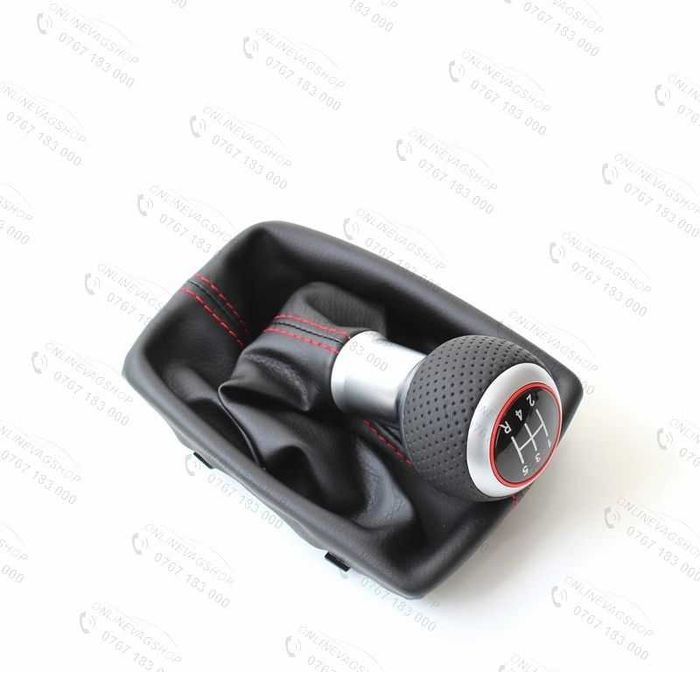 Nuca piele S-line cu manson schimbator Audi A4 B6,Audi A4 B7,Seat Exeo