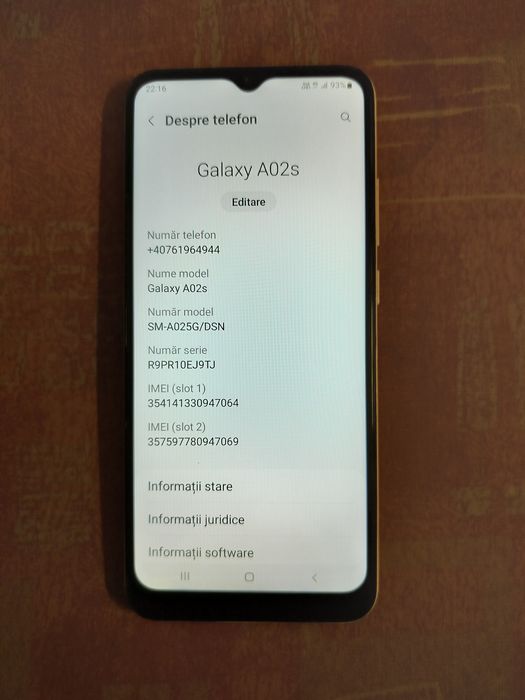 Samsung galaxy a02 s