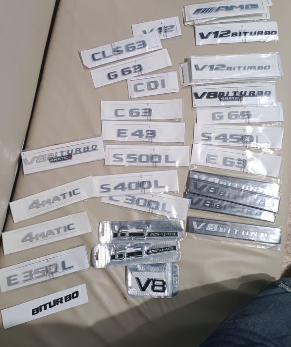 Шильдики Надписи Мерседес
