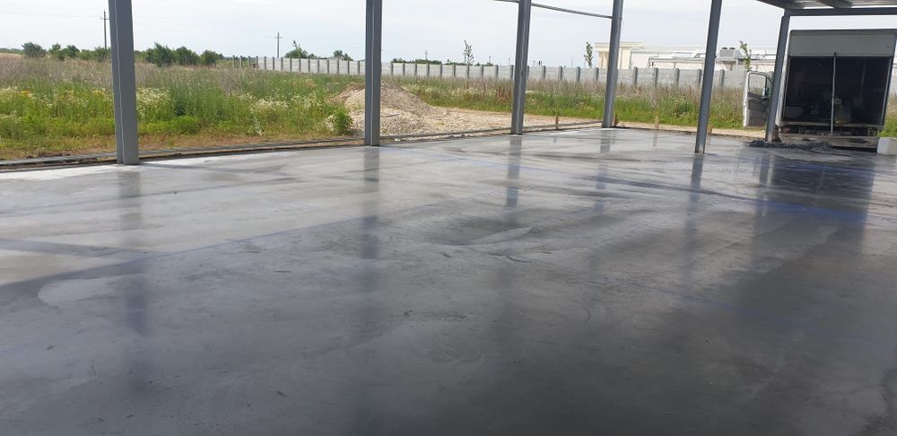 Turnari Beton Finisat cu Elicopter si cuart, platforme beton, Periat