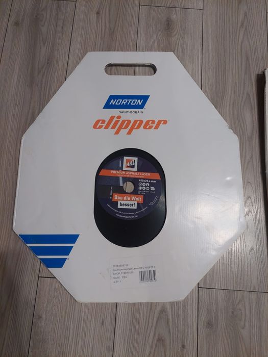 Vand Disc Diamantat Beton/Asphalt Norton 450x25,4