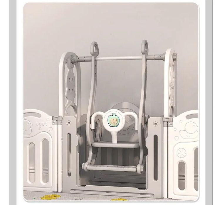 Детский манеж милая маленькая утка домашние детские игры поручни