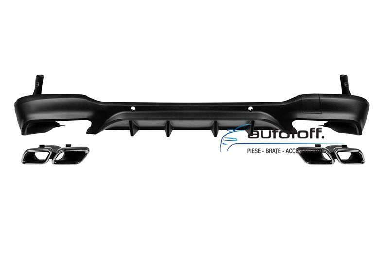 Difuzor bara spate Mercedes GLC X253 SUV Facelift (2019+) AMG Chrome Design