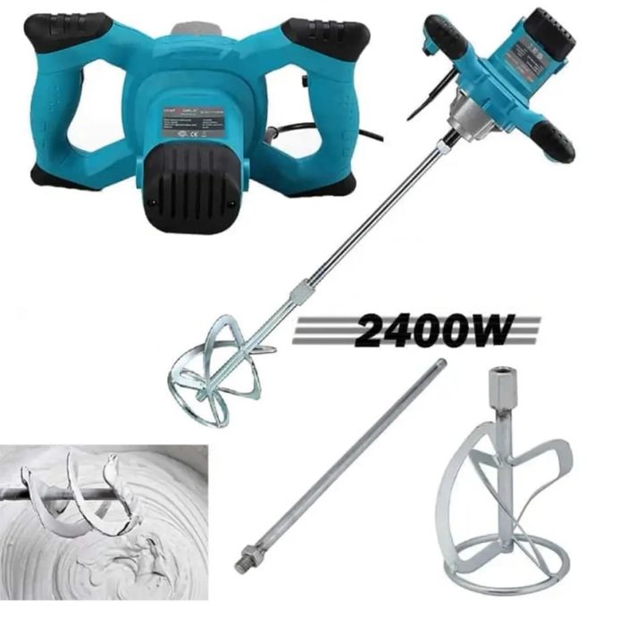 Пробивна Бормашина Перфоратор Ударен 1600W KRAFT + Бъркалка за Бетон