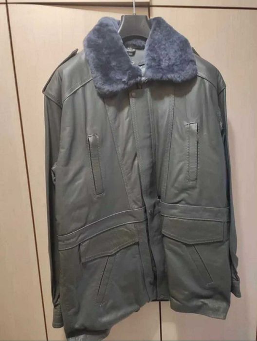 Военна кожена шуба